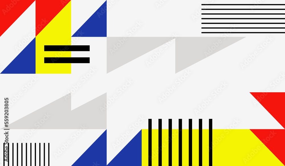 Modern and clean abstract vector background with shapes and lines Modern and clean abstract vector background with shapes and lines