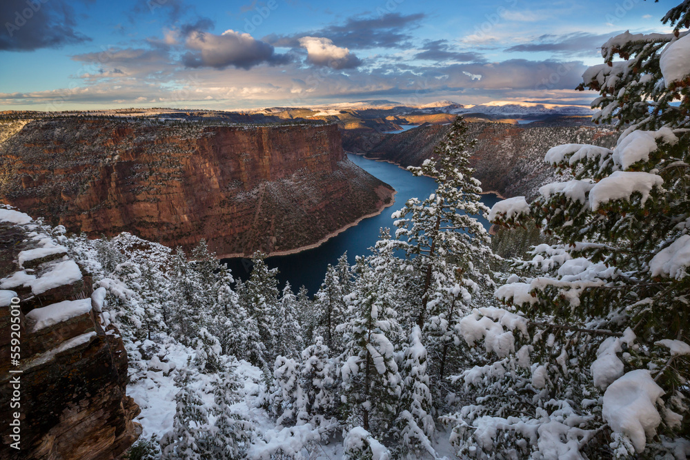 Winter in Flaming Gorge