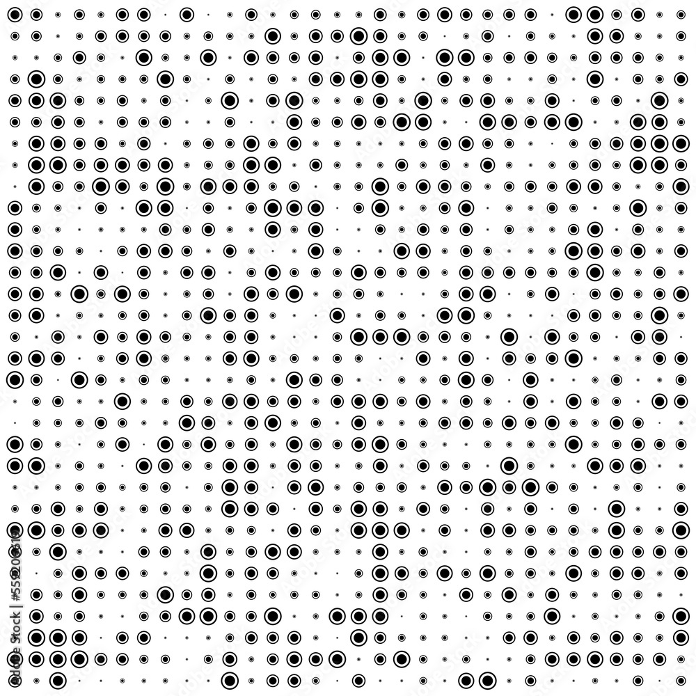 Circles halftone random pattern background. Vector illustration. Circles halftone random pattern background. Vector illustration.