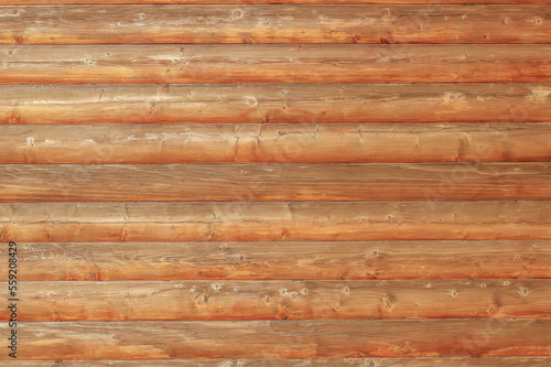 Φωτογραφία Wooden log house as a background