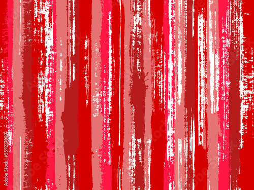 Paintbrush artistic lines fabric seamless print.