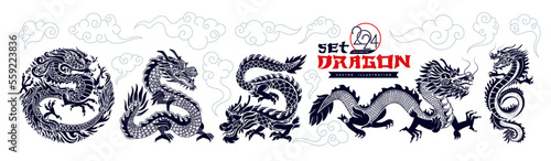 Fotografia Traditional Chinese Dragon