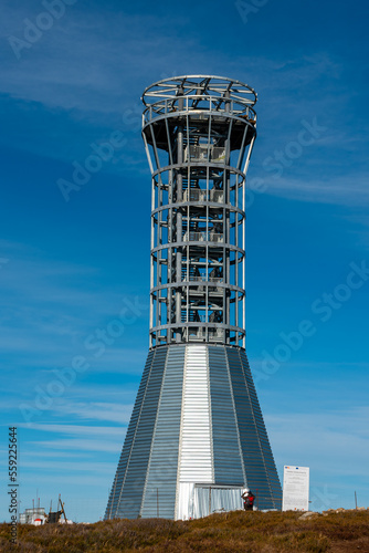 The observation tower at the top of Snieznik Klodzki, Śnieżnik Kłodzki © LukaszB
