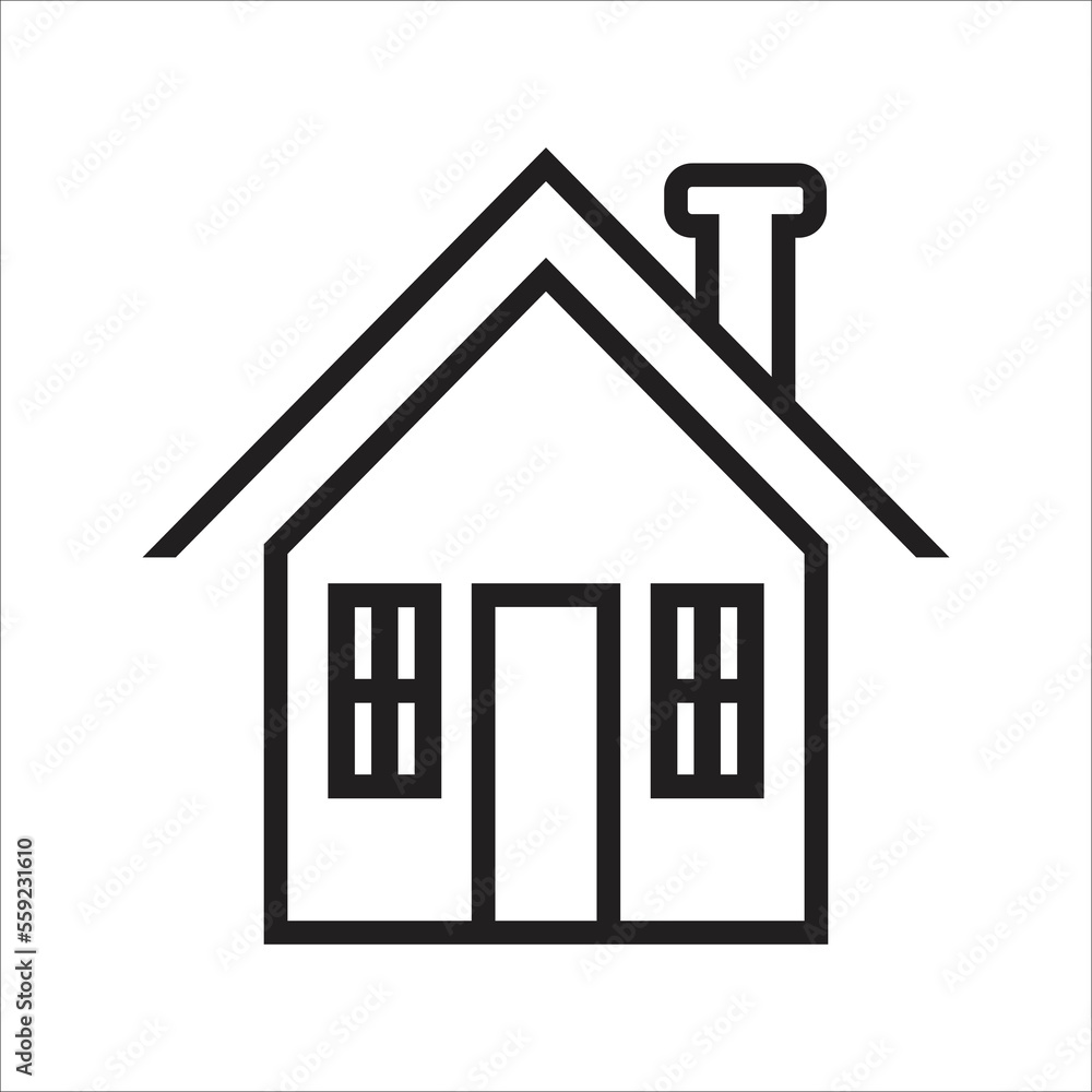 house icon vector design template house icon vector design template