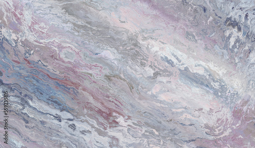 Grey curly marble background