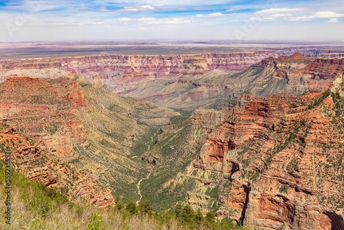 North Rim of the Grand Canyon in late spring, Arizona