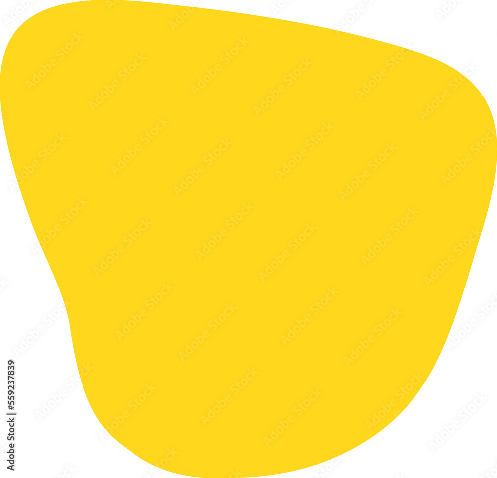 Yellow abstract shape png Yellow abstract shape png