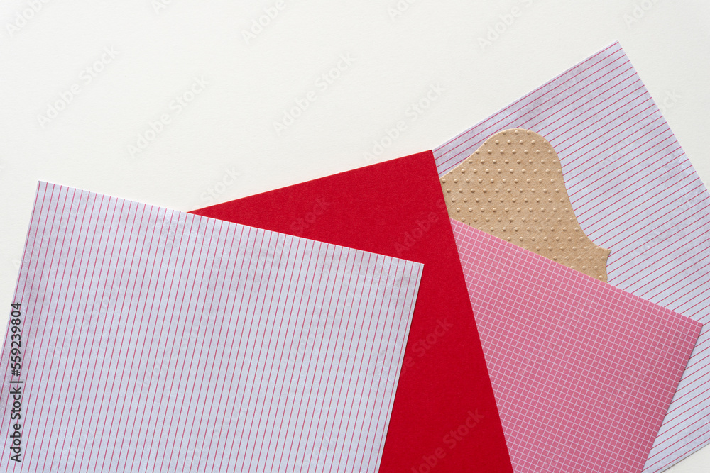 scrapbook and decorative paper sheets with pattern: lines, grids, solids, and dots scrapbook and decorative paper sheets with pattern: lines, grids, solids, and dots
