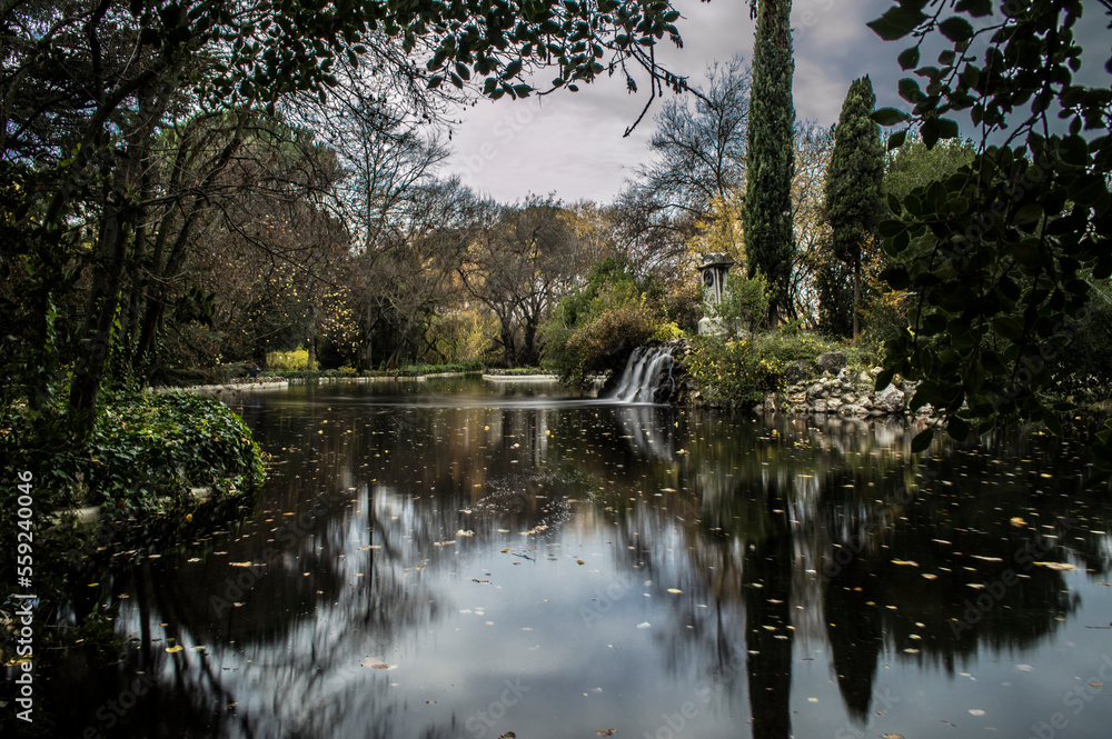 landscapes of the capricho park in the city of madrid landscapes of the capricho park in the city of madrid
