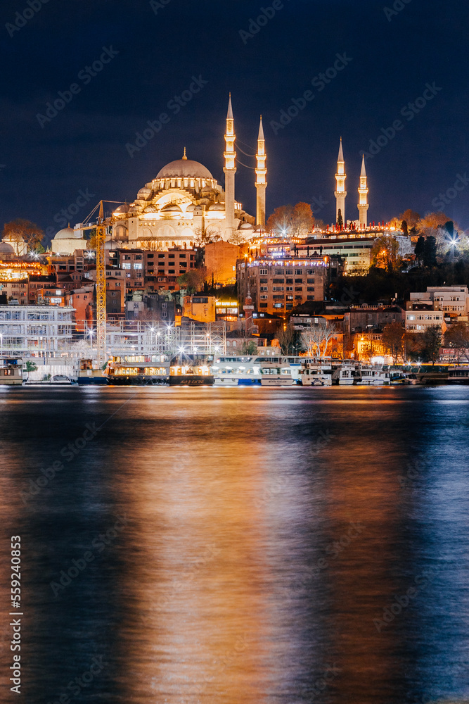 Naklejka premium Istanbul, Suleymaniye Mosque