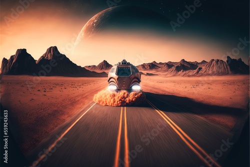 Red Planet Racing: Speeding Across the Desert