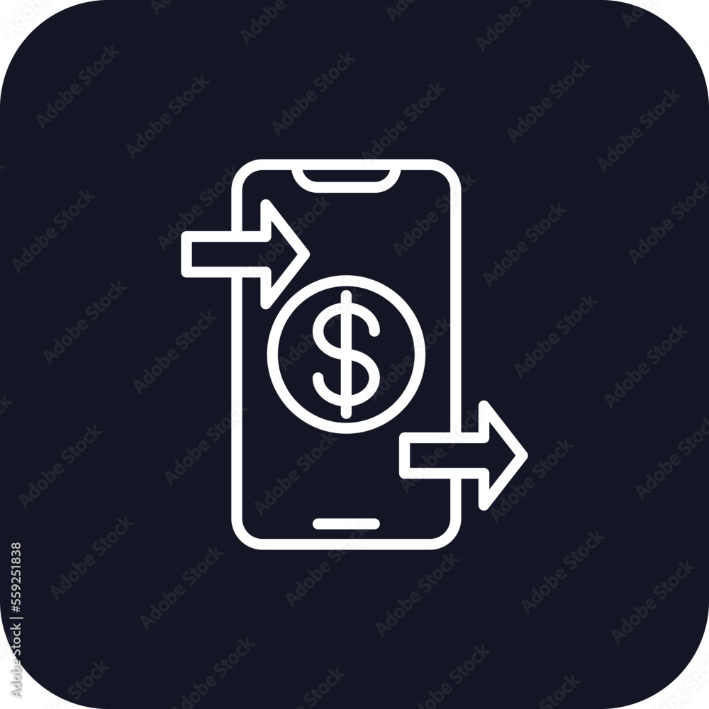 Transfer Icons with black filled outline style Transfer Icons with black filled outline style