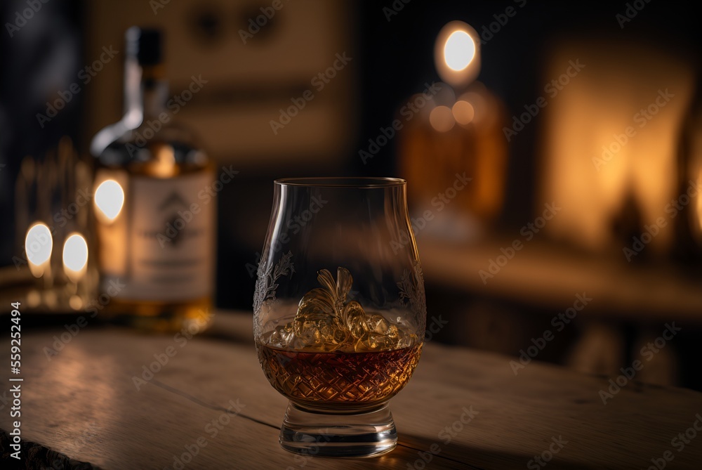 Glass of Whiskey, Whiskey, Generative AI