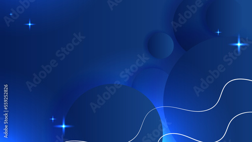 Abstract dark blue background