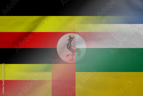 Uganda and Central African Republic government flag international relations TCD UGA