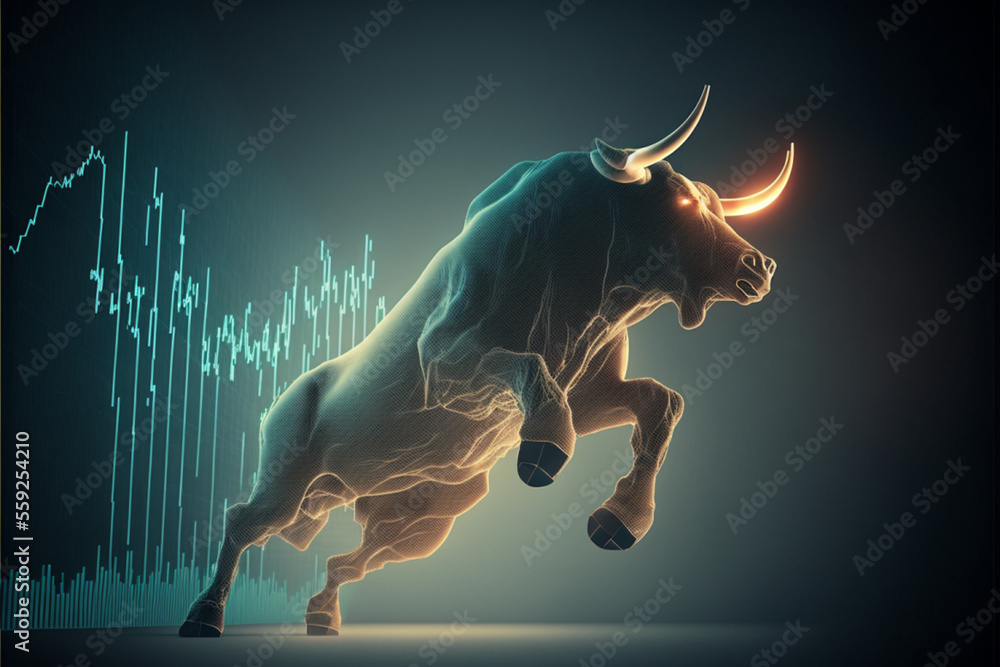 Bull Market Illustration ilustração do Stock Adobe Stock