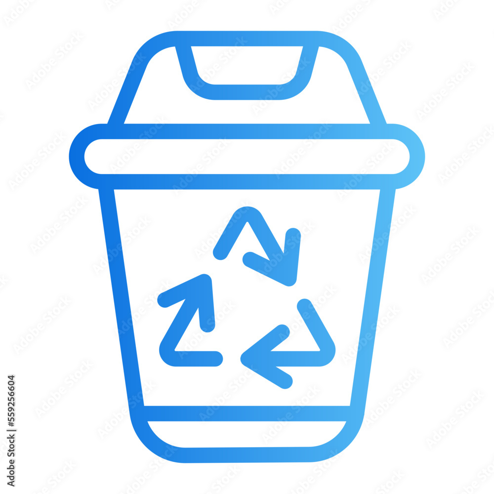recycle gradient icon recycle gradient icon