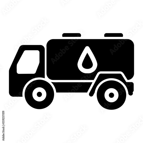 water tank truck icon