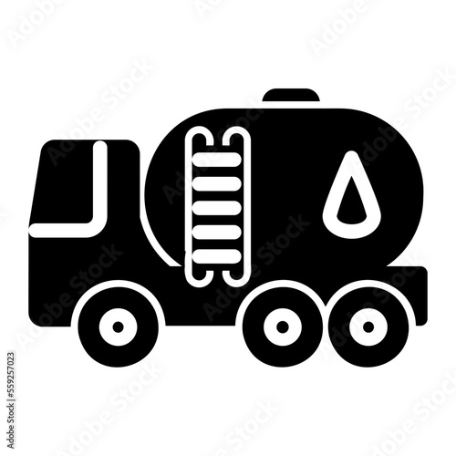 water tank truck icon