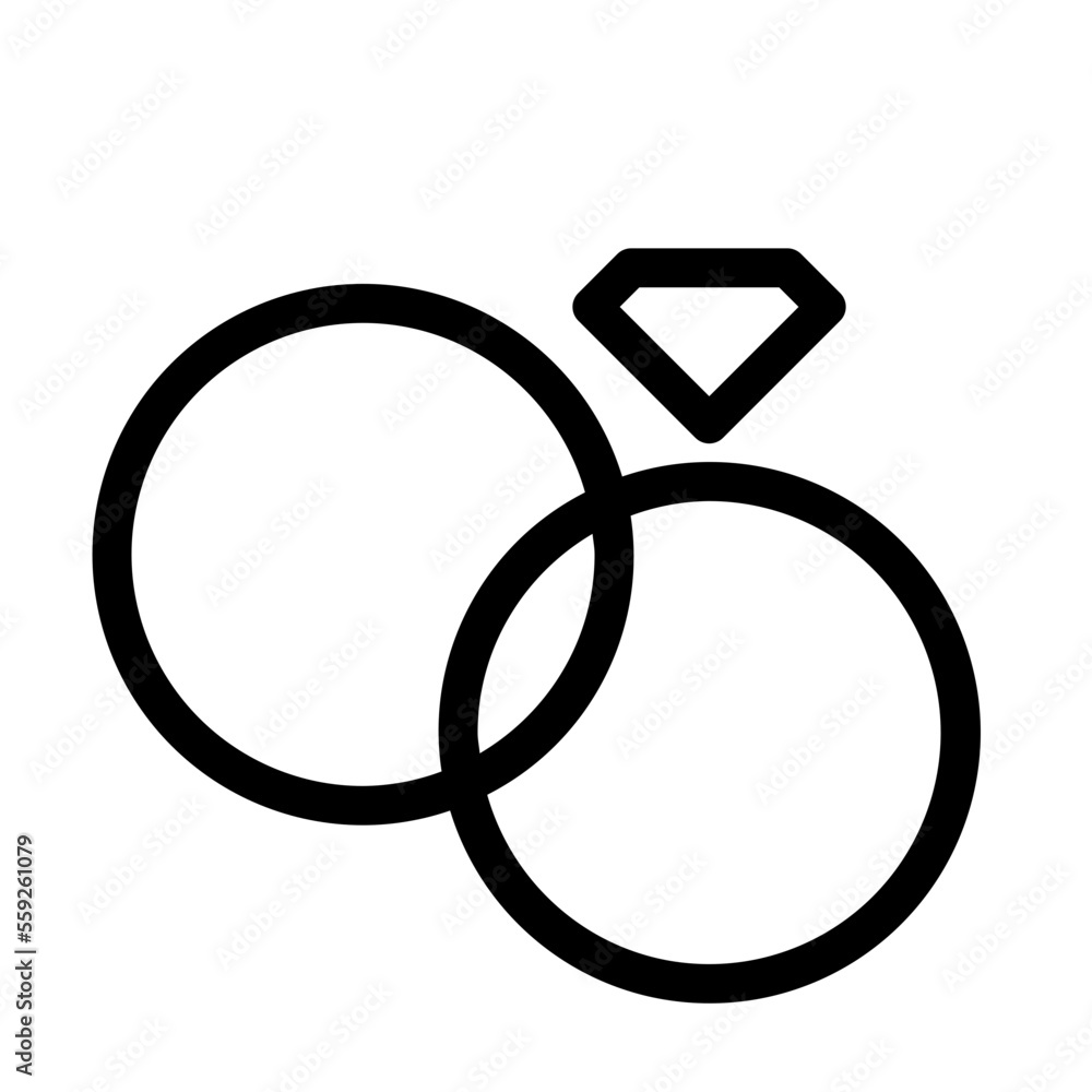 Jewel, Rings, Wedding icon Jewel, Rings, Wedding icon