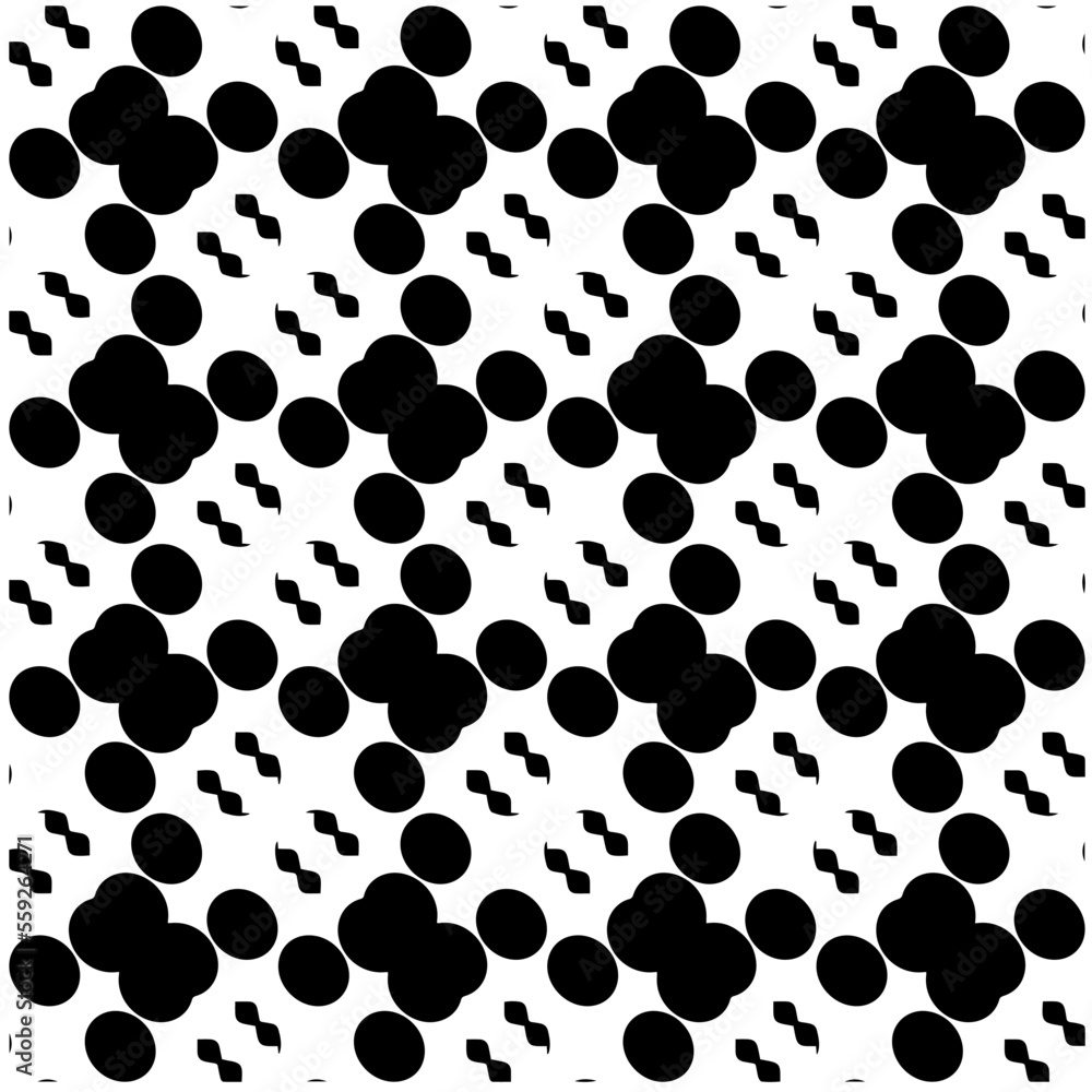 Vector pattern in geometric ornamental style. Black and white color.Seamless pattern.
Vector pattern in geometric ornamental style. Black and white color.Seamless pattern.