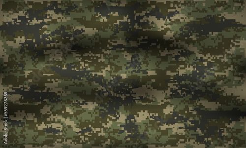 seamless vector camouflage pattern for print. texture 