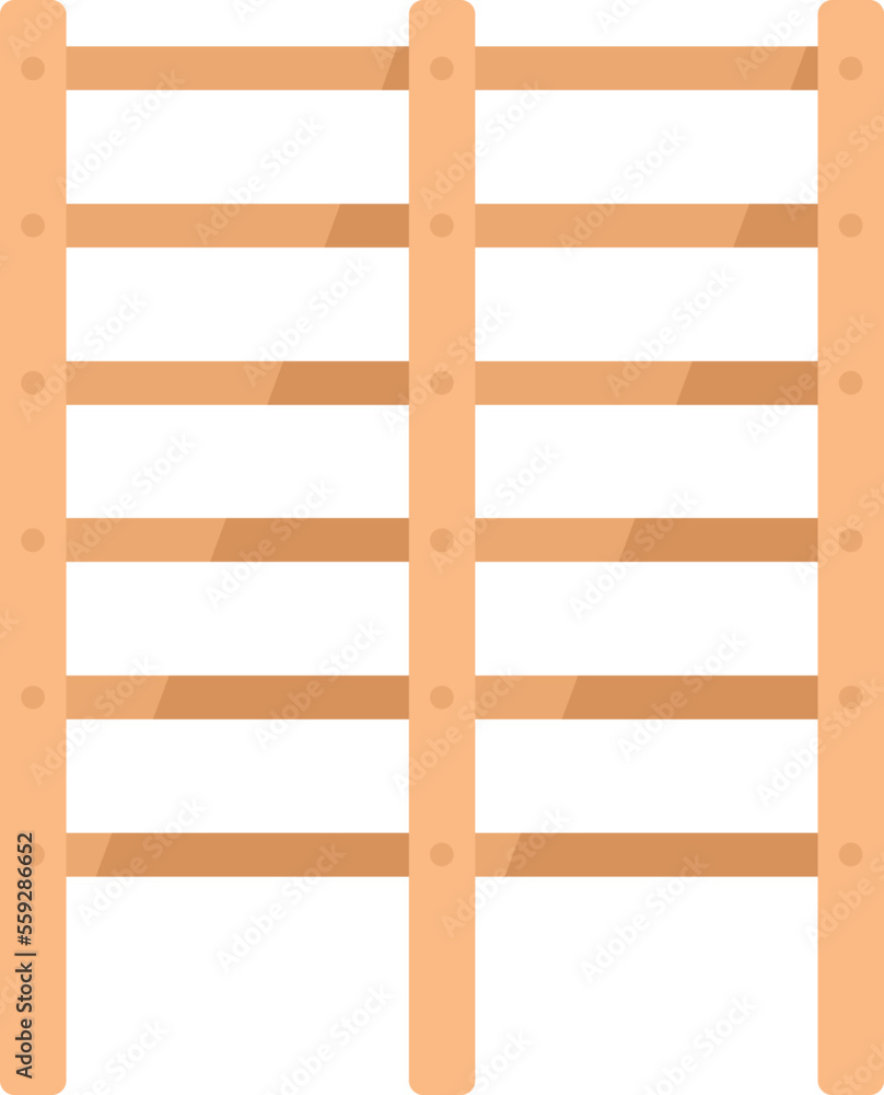 School gym icon flat vector. Sport playground. Room hall isolated School gym icon flat vector. Sport playground. Room hall isolated
