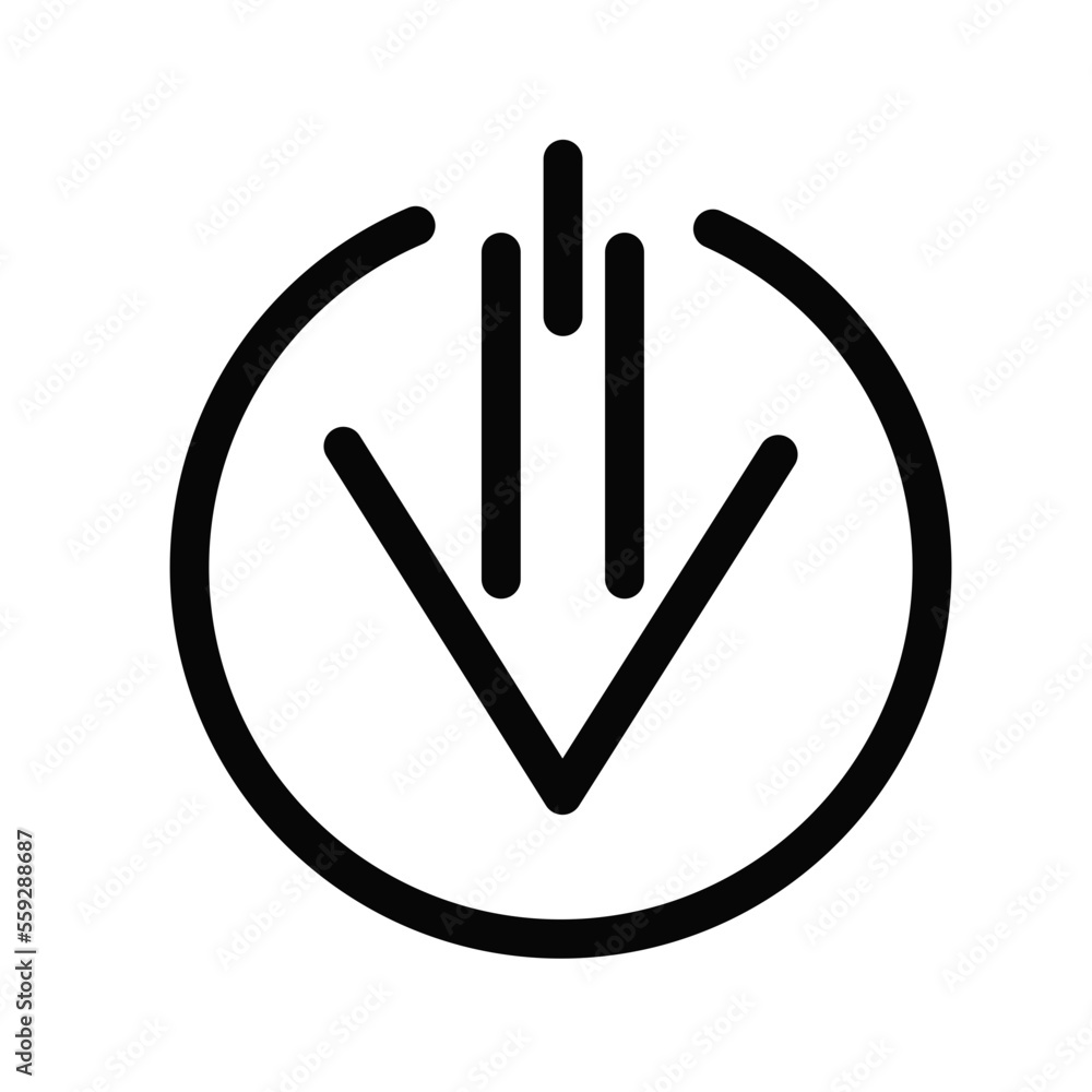 download circle svg icon download circle svg icon
