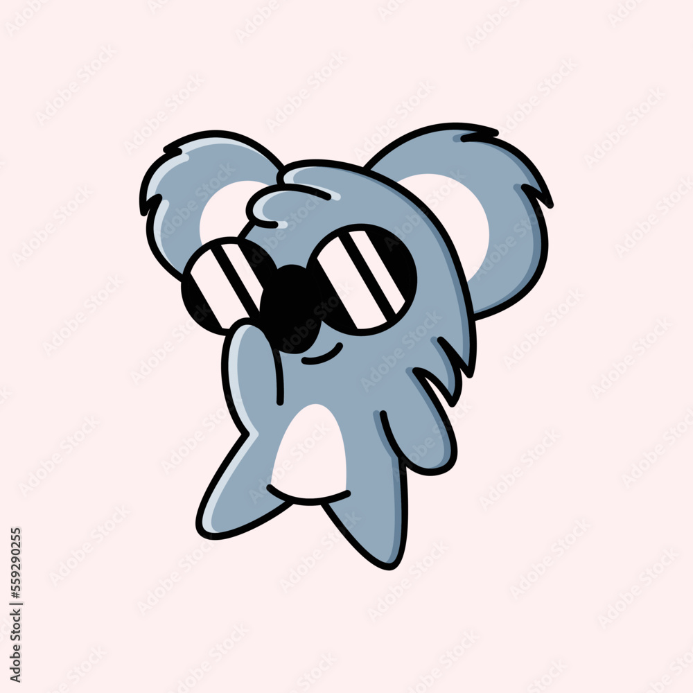cute koala illustration cute koala illustration