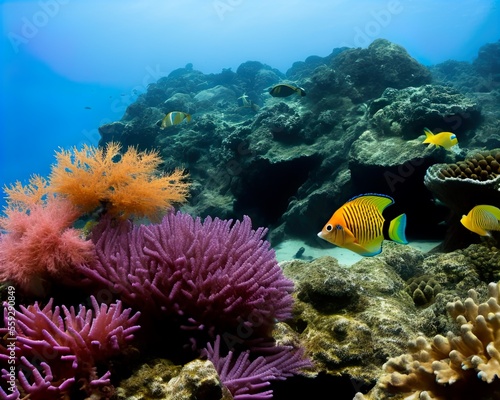 Coral Reef and Fish