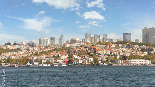 City view of Istanbul skyline, from the Bosporous strait, Istanbul, Turkey © Khaled El-Adawi