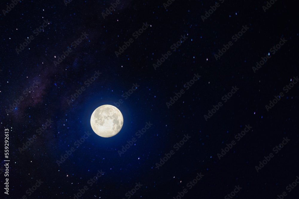 Mond - Moon - Luna - Himmelskörper - Nacht - Night - Astro