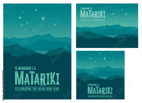 NZ Matariki Maori New Year stars
