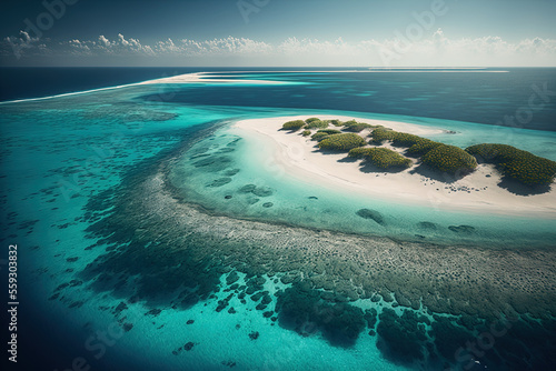 view of a Maldives island