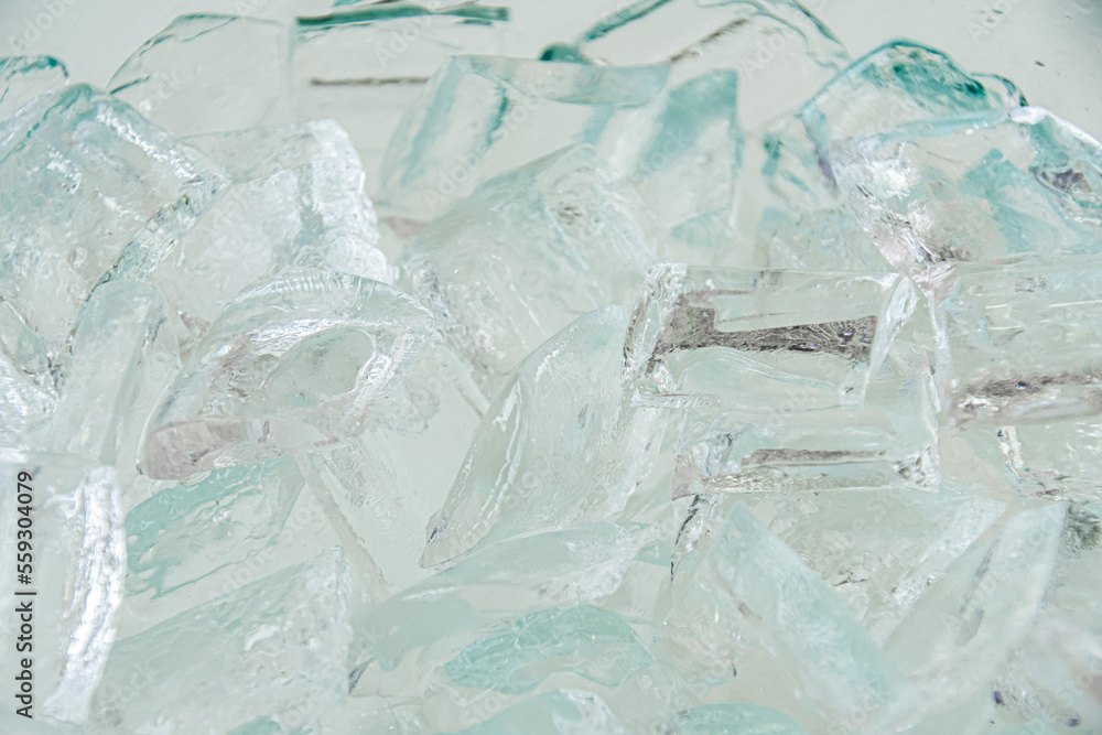 Obraz premium ice cubes background