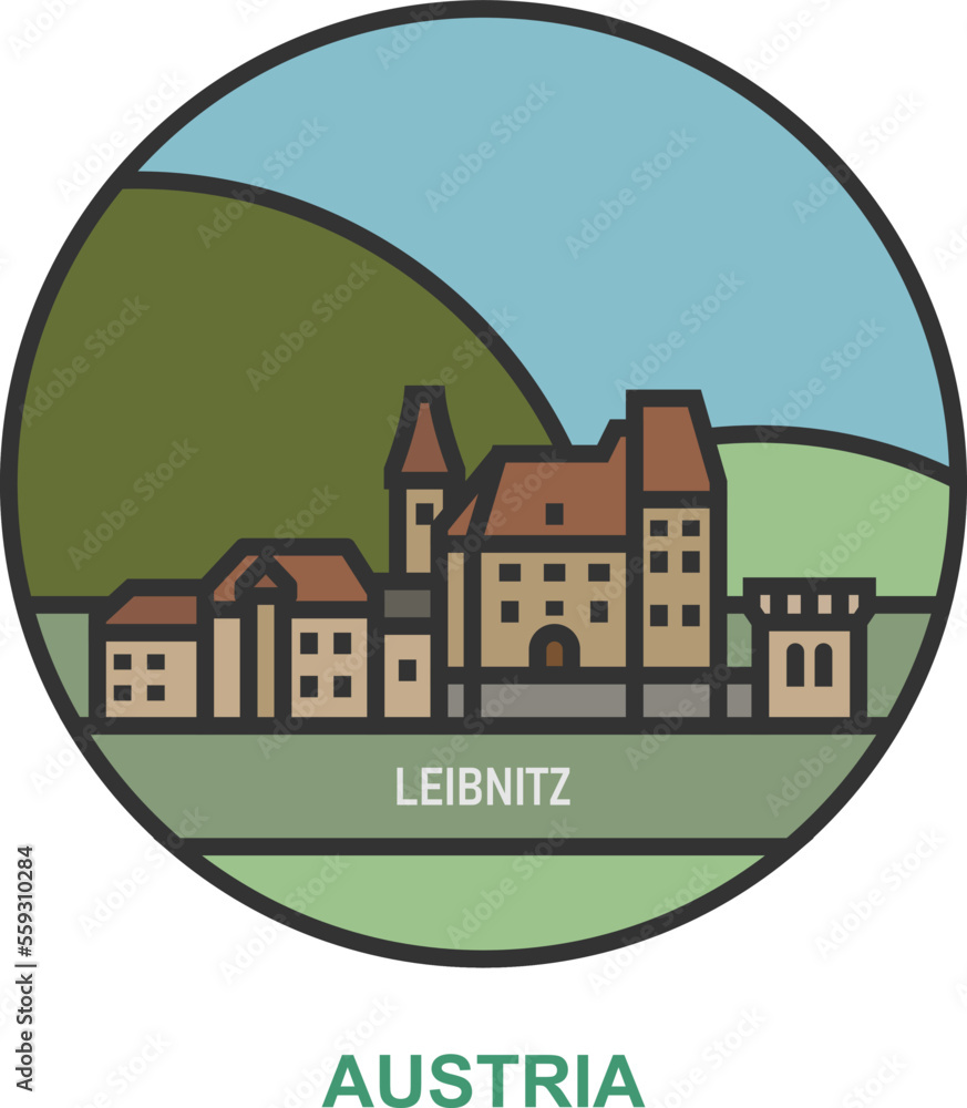 Leibnitz. Cities and towns in Austria