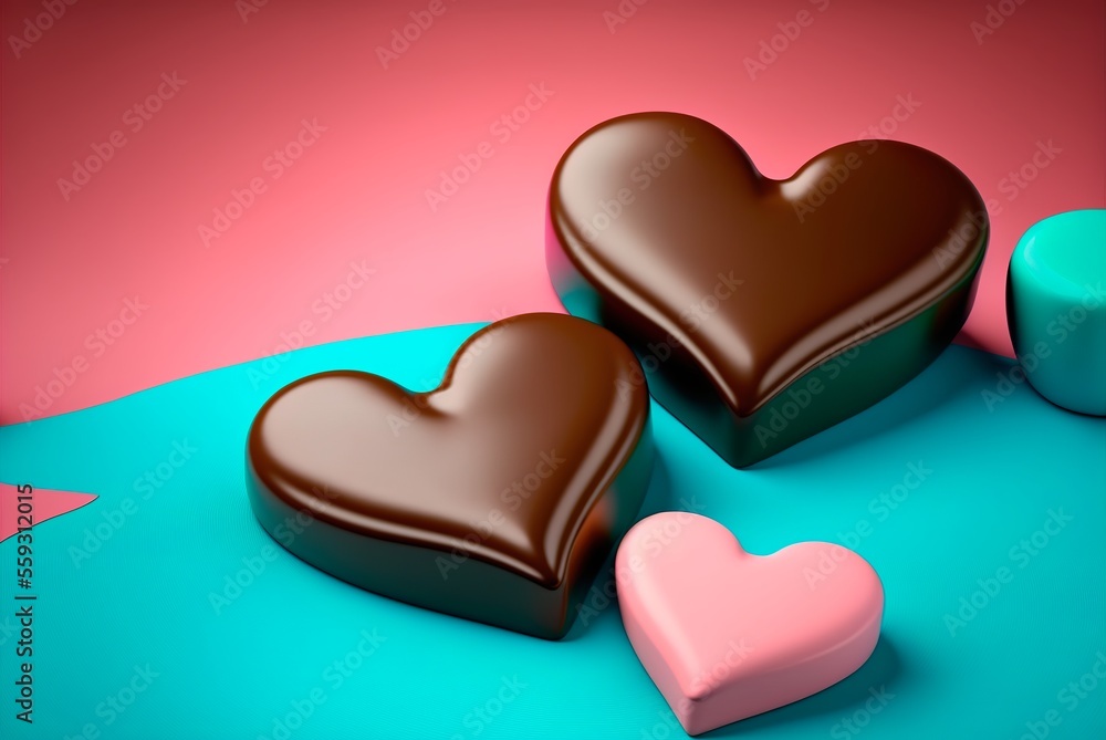 Valentines Day. Love. Sweet hearts on a blue background Wedding. Gifts & Card. St. Valentine's Day. Generate AI. Valentines Day. Love. Sweet hearts on a blue background Wedding. Gifts & Card. St. Valentine's Day. Generate AI.