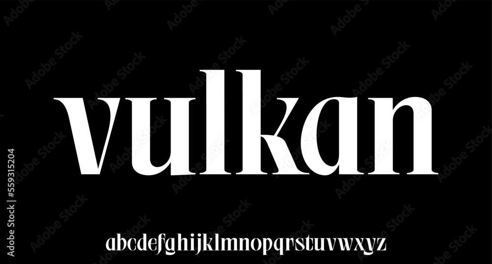 vulkan, elegant luxury and glamour font beautiful alphabet vector vulkan, elegant luxury and glamour font beautiful alphabet vector