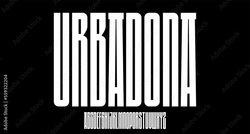 modern cool alphabet bold condensed font for poster and head line modern cool alphabet bold condensed font for poster and head line