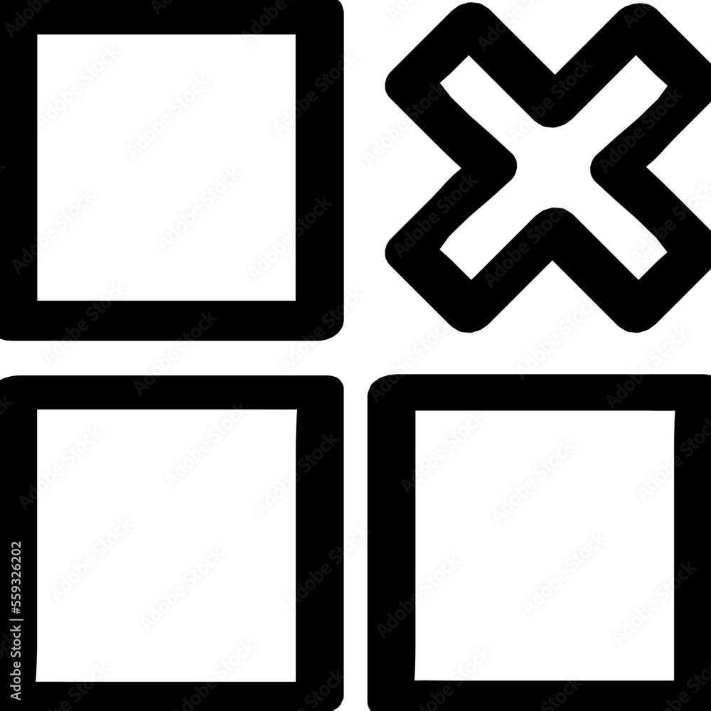 Obraz premium Abstract-Ui Isolated Silhouette Solid Line Icon with abstract-ui, abstract, creative, delete, design Infographic Simple Vector Illustration