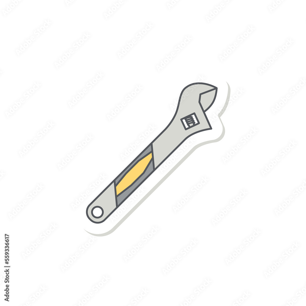 Scissors Construction Tools Equipment Device Icon Set Collection Sticker Scissors Construction Tools Equipment Device Icon Set Collection Sticker