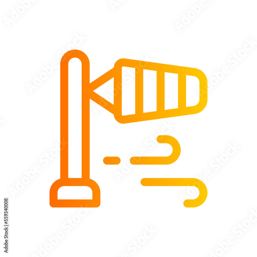 windsock gradient icon
