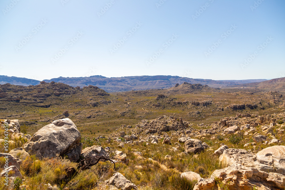The amazing landscape of the Cederberg south of Clanwilliam, Western Cape of South Africa The amazing landscape of the Cederberg south of Clanwilliam, Western Cape of South Africa