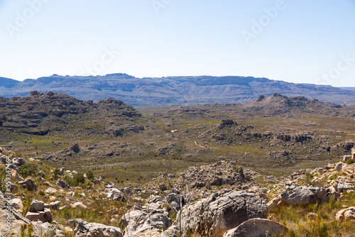 The amazing landscape of the Cederberg south of Clanwilliam, Western Cape of South Africa