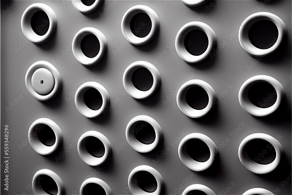 Abstract background with buttons, ideal for technology backgrounds, generative ai Abstract background with buttons, ideal for technology backgrounds, generative ai