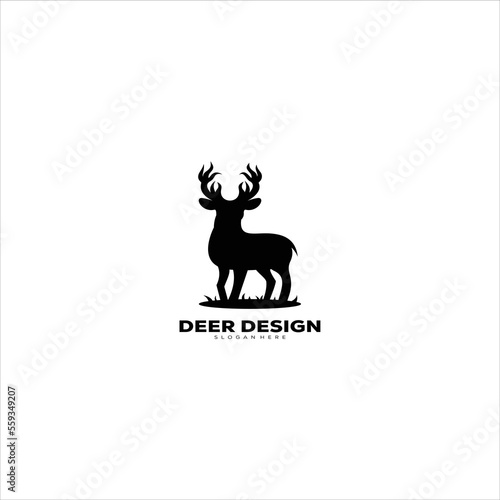 Der design logo silhouette