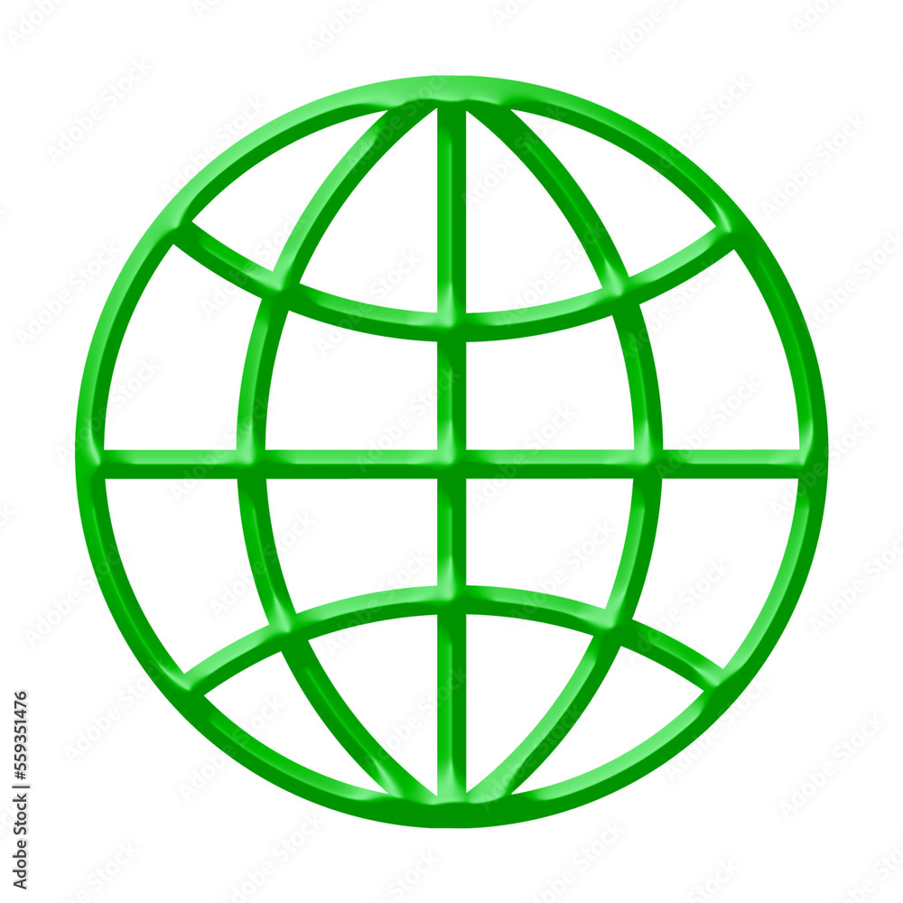 green globe icon or internet icon technology symbol green globe icon or internet icon technology symbol