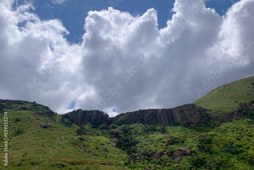 Clouds over Santa Monica Mountains, Camarillo, California