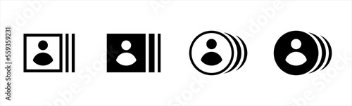 Group of users icon. People symbol. Group of people sign for apps and websites		