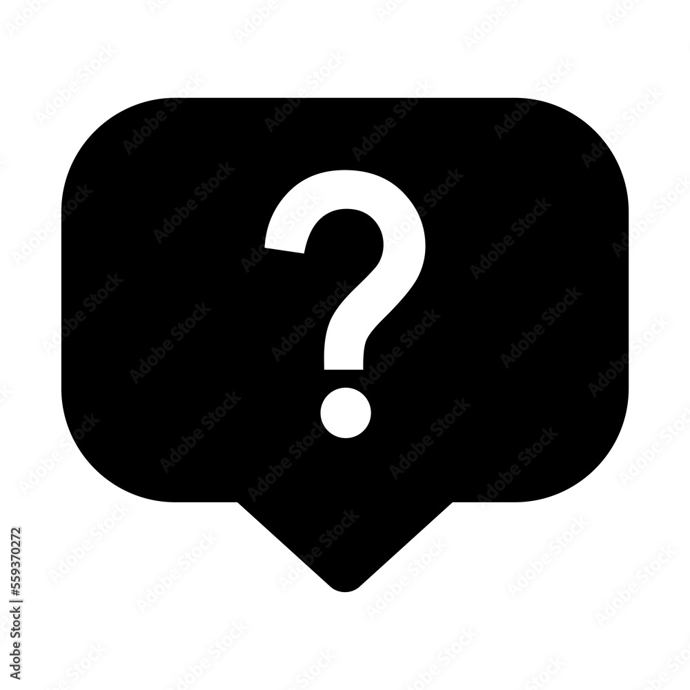 Question icon mark, help or ask bubble graphic symbol, web faq vector illustration Question icon mark, help or ask bubble graphic symbol, web faq vector illustration
